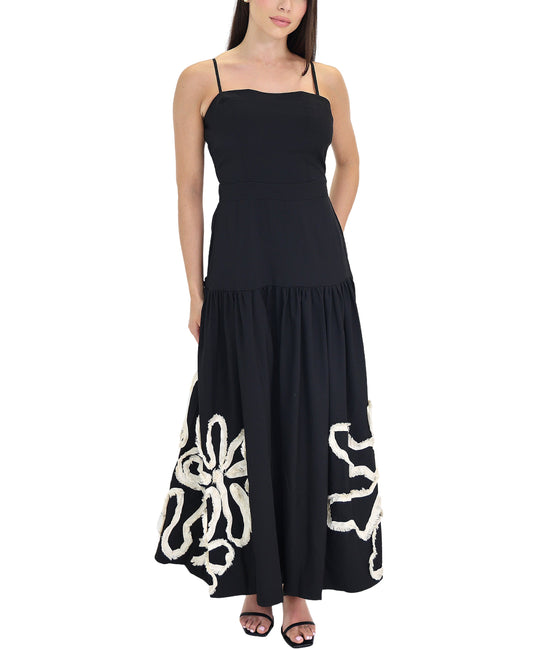 Embroidered Maxi Dress