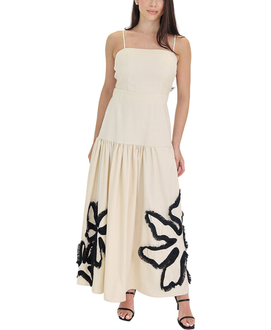 Embroidered Maxi Dress