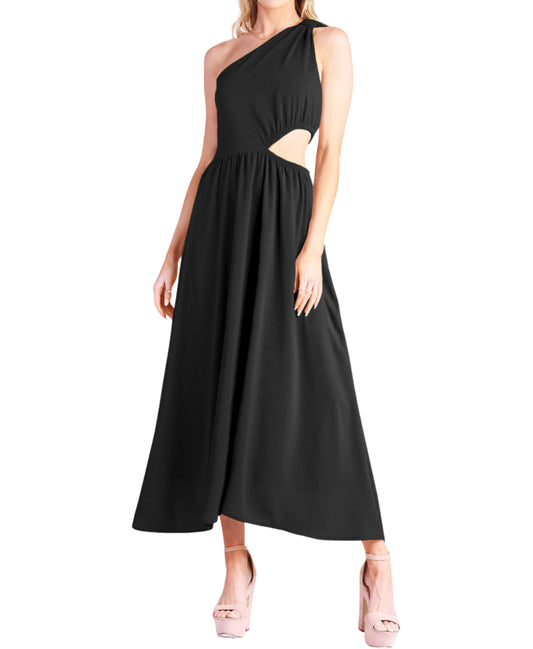 Textured Cut Out Dress