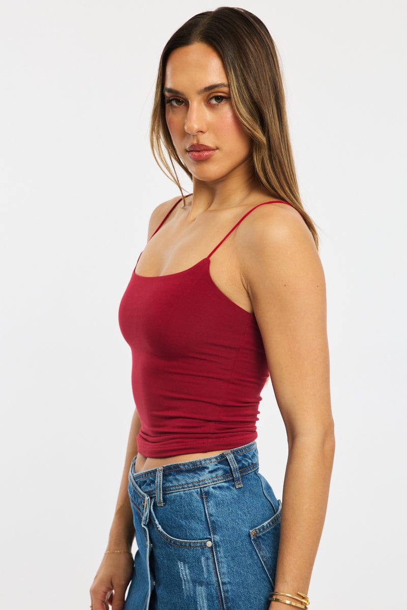 Red Supersoft Singlet Double Layer