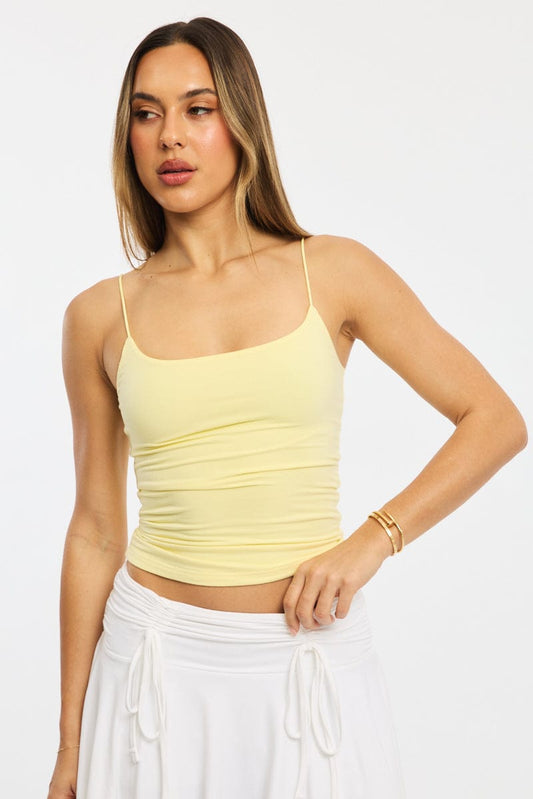 Yellow Supersoft Singlet Double Layer